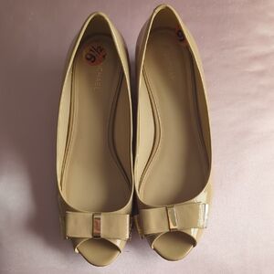 Michael Kors Nide Patent Leather Wedge Heels